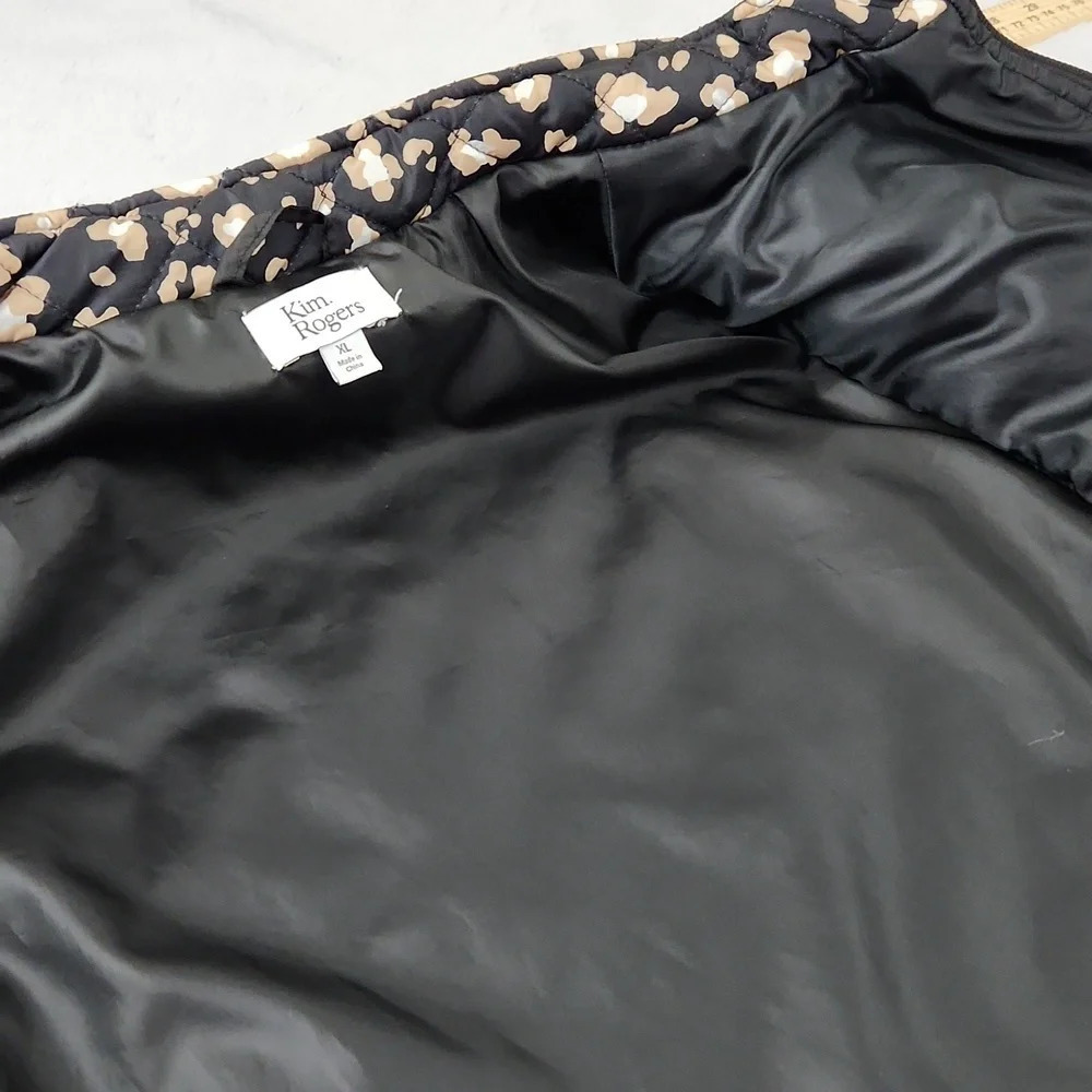 Kim Rogers animal print XL Strech vest - Picture 12 of 16